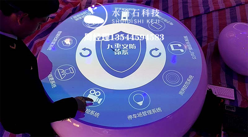 互动圆桌面