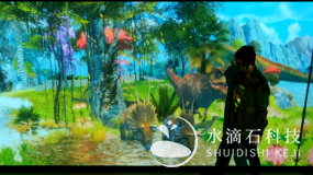 墻面投影繪畫--恐龍世界